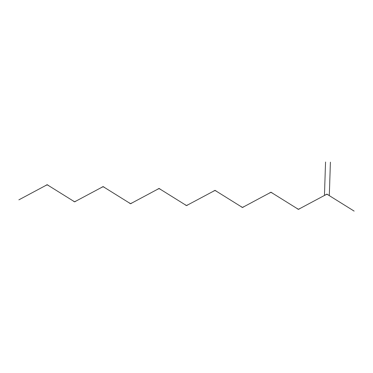 2-Methyl-1-tridecene molecular structure, CAS 18094-01-4