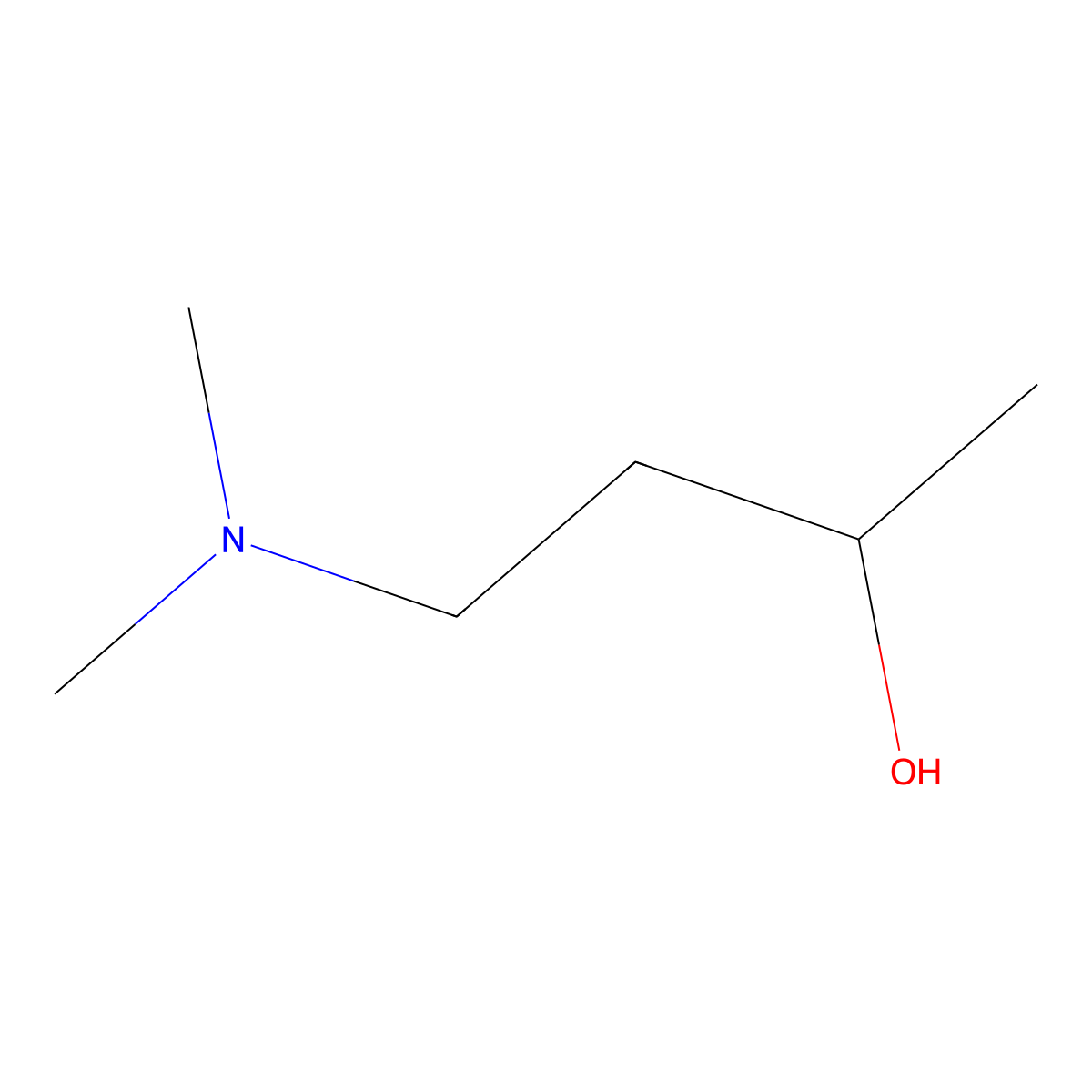 (2S)-4-(dimethylamino)butan-2-ol molecular structure, CAS 1809415-49-3