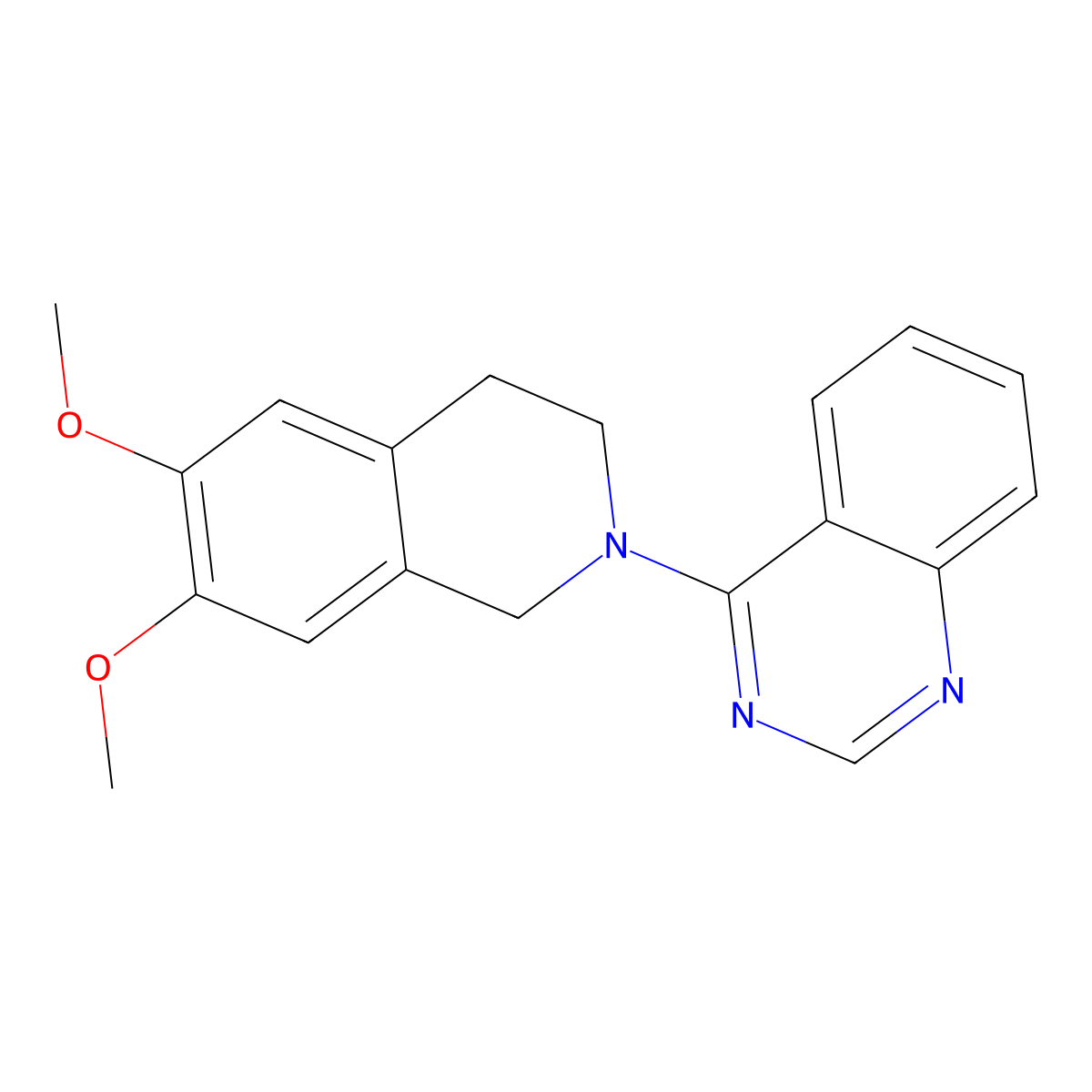 4-(6,7-dimethoxy-3,4-dihydroisoquinolin-2(1H)-yl)quinazoline molecular structure, CAS 1809471-18-8