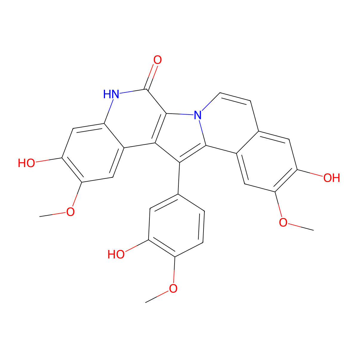 Azalamellarin N molecular structure, CAS 1809535-57-6