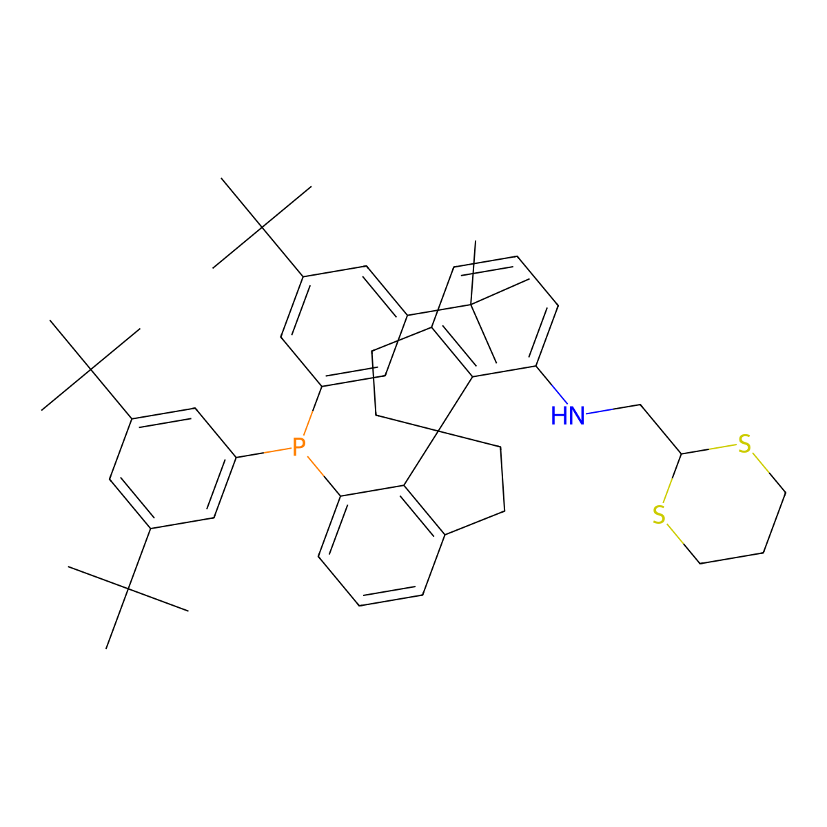 (R)-DTB-SpiroSAP molecular structure, CAS 1809609-53-7