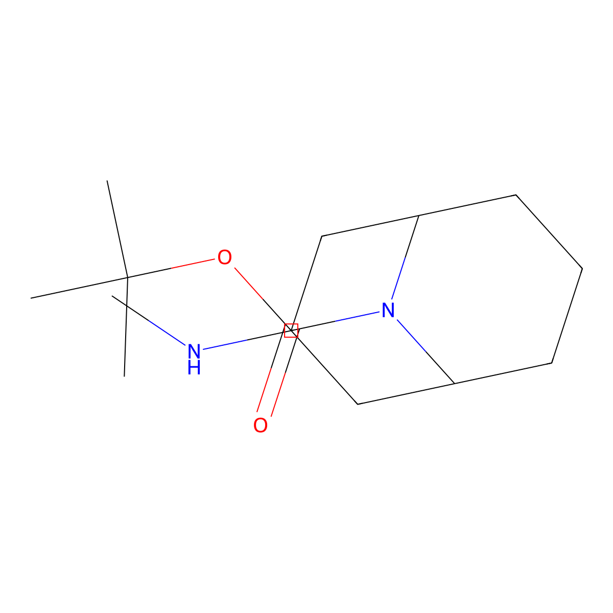 tert-Butyl 3-(methylamino)-9-azabicyclo[3.3.1]nonane-9-carboxylate molecular structure, CAS 1810070-17-7