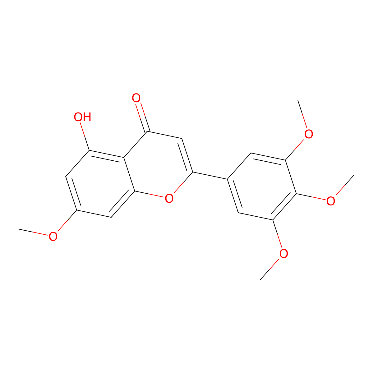 Corymbosin molecular structure, CAS 18103-41-8
