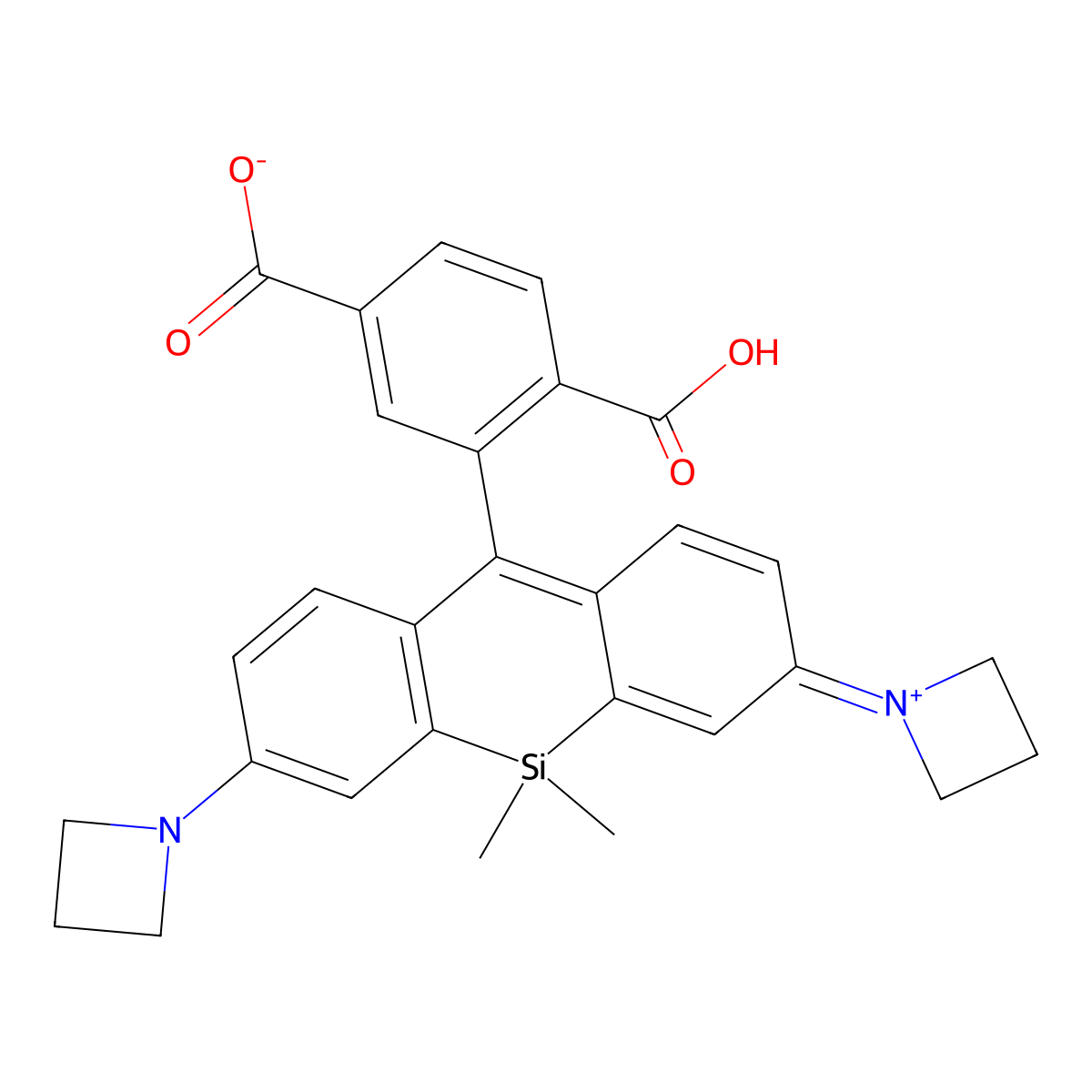 JF646, Free acid molecular structure, CAS 1811539-57-7