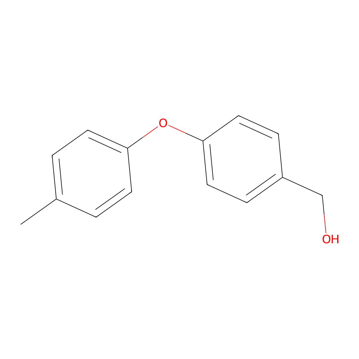 [4-(4-Methylphenoxy)phenyl]methanol molecular structure, CAS 181231-61-8