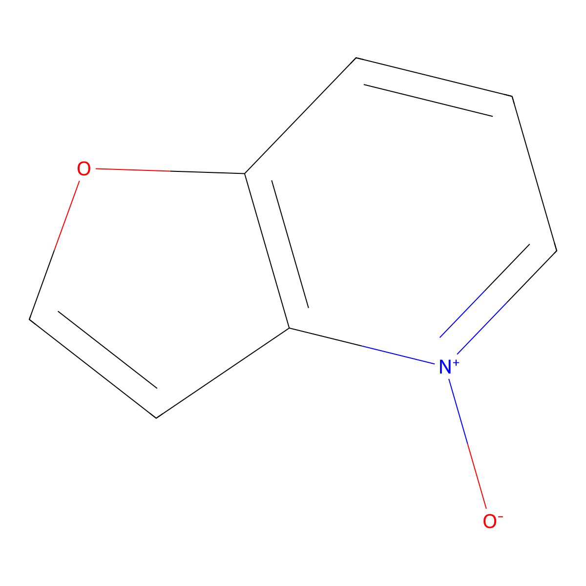 Furo[3,2-b]pyridine 4-oxide molecular structure, CAS 181526-18-1