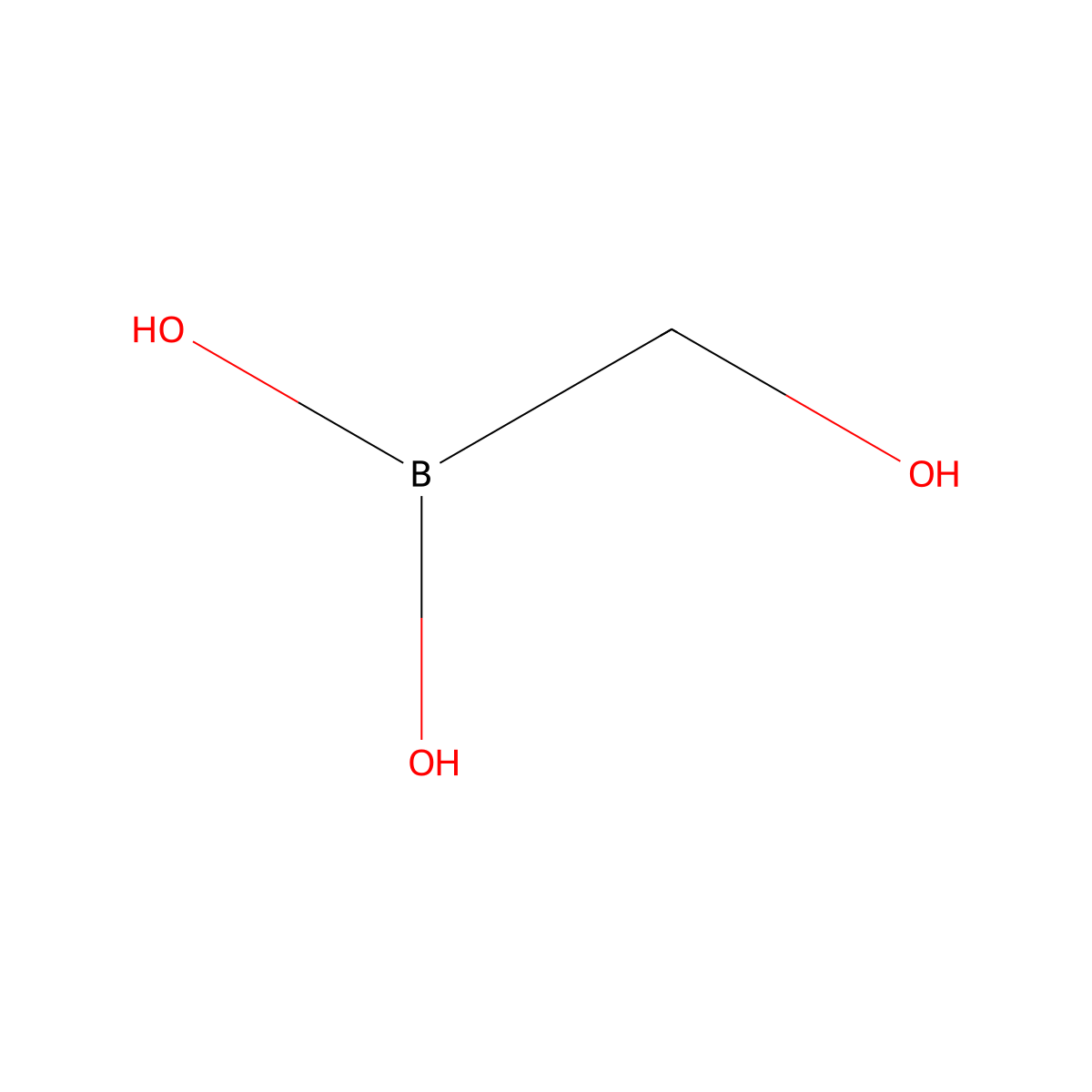 Hydroxymethylboronic acid molecular structure, CAS 1815618-50-8