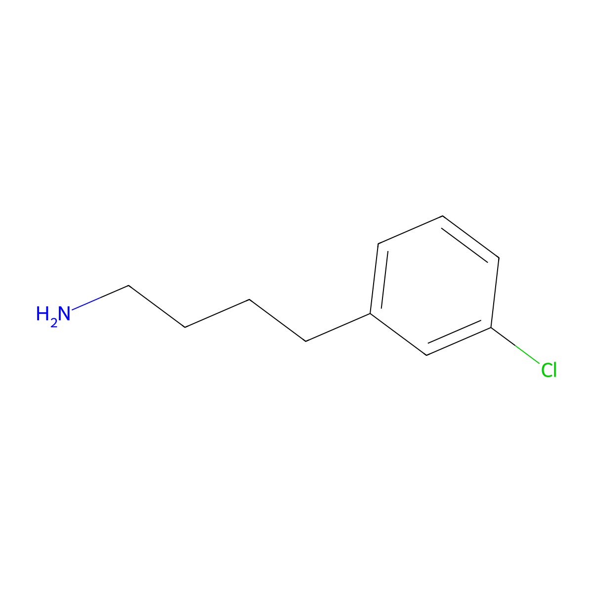 4-(3-Chlorophenyl)butan-1-amine molecular structure, CAS 181650-48-6