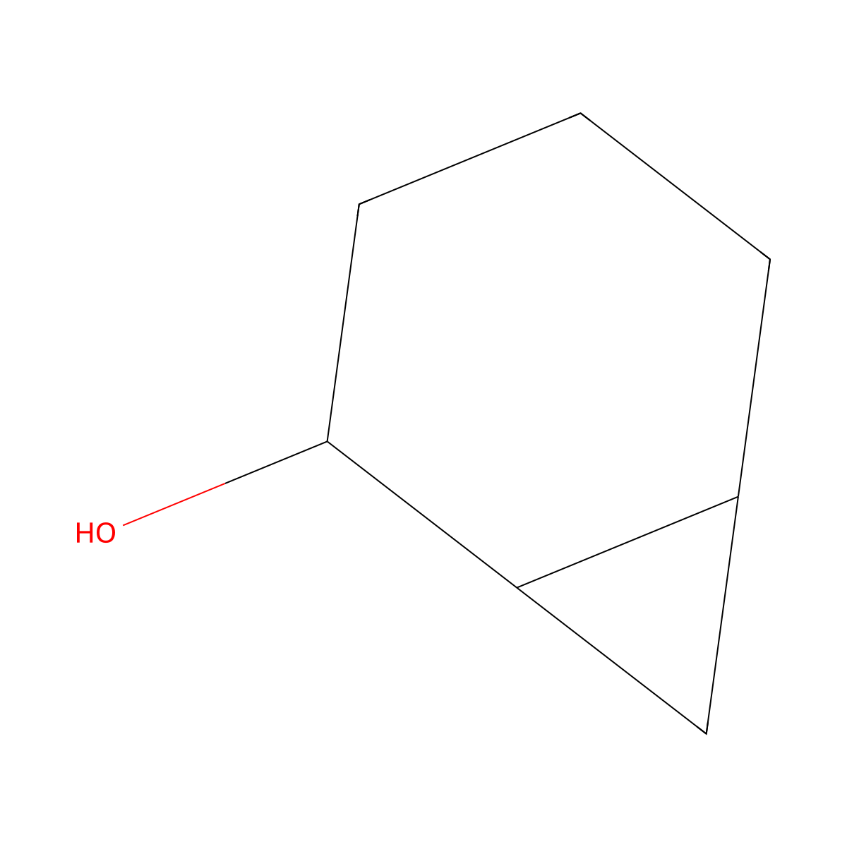 (1S,2R,6R)-Bicyclo[4.1.0]heptan-2-ol molecular structure, CAS 181657-76-1
