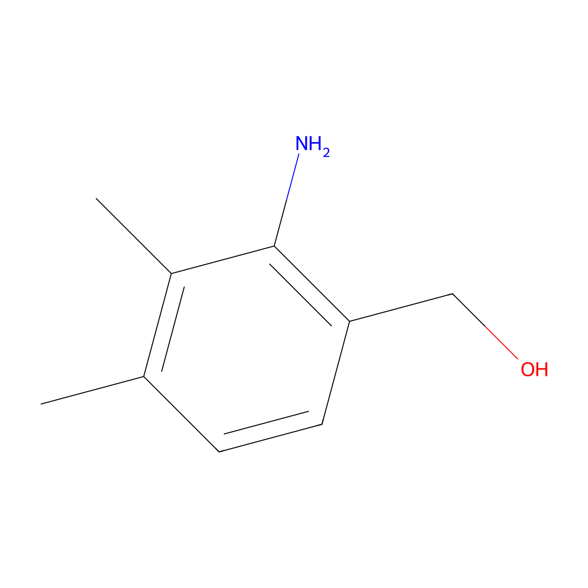 2-Amino-3,4-dimethylbenzyl Alcohol molecular structure, CAS 1816974-60-3