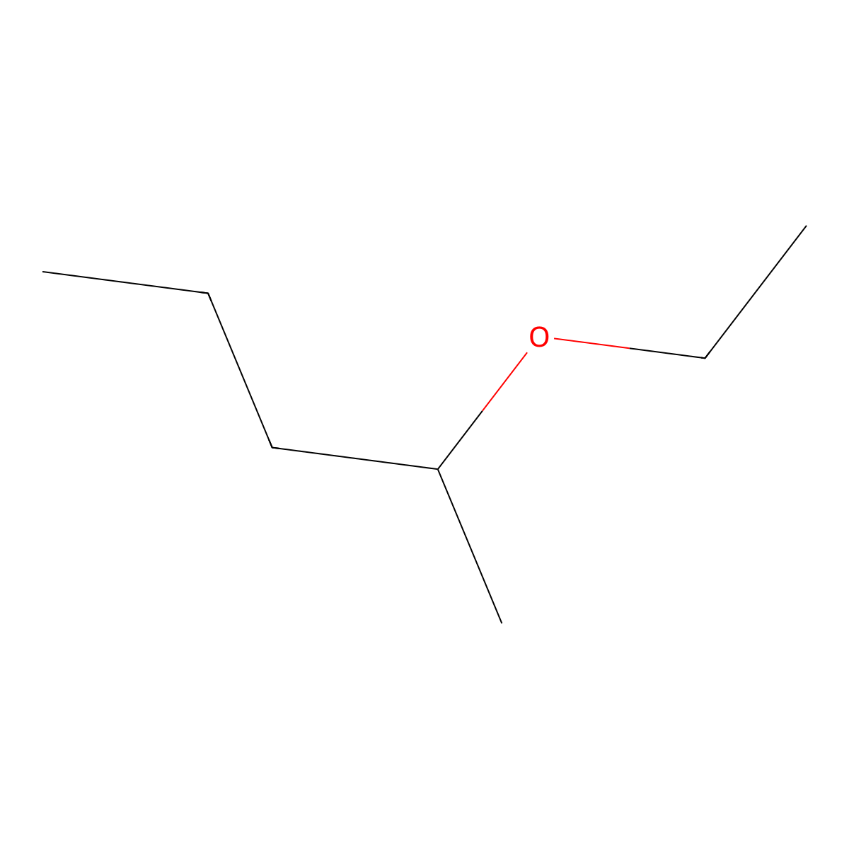 Pentane, 2-ethoxy- molecular structure, CAS 1817-89-6