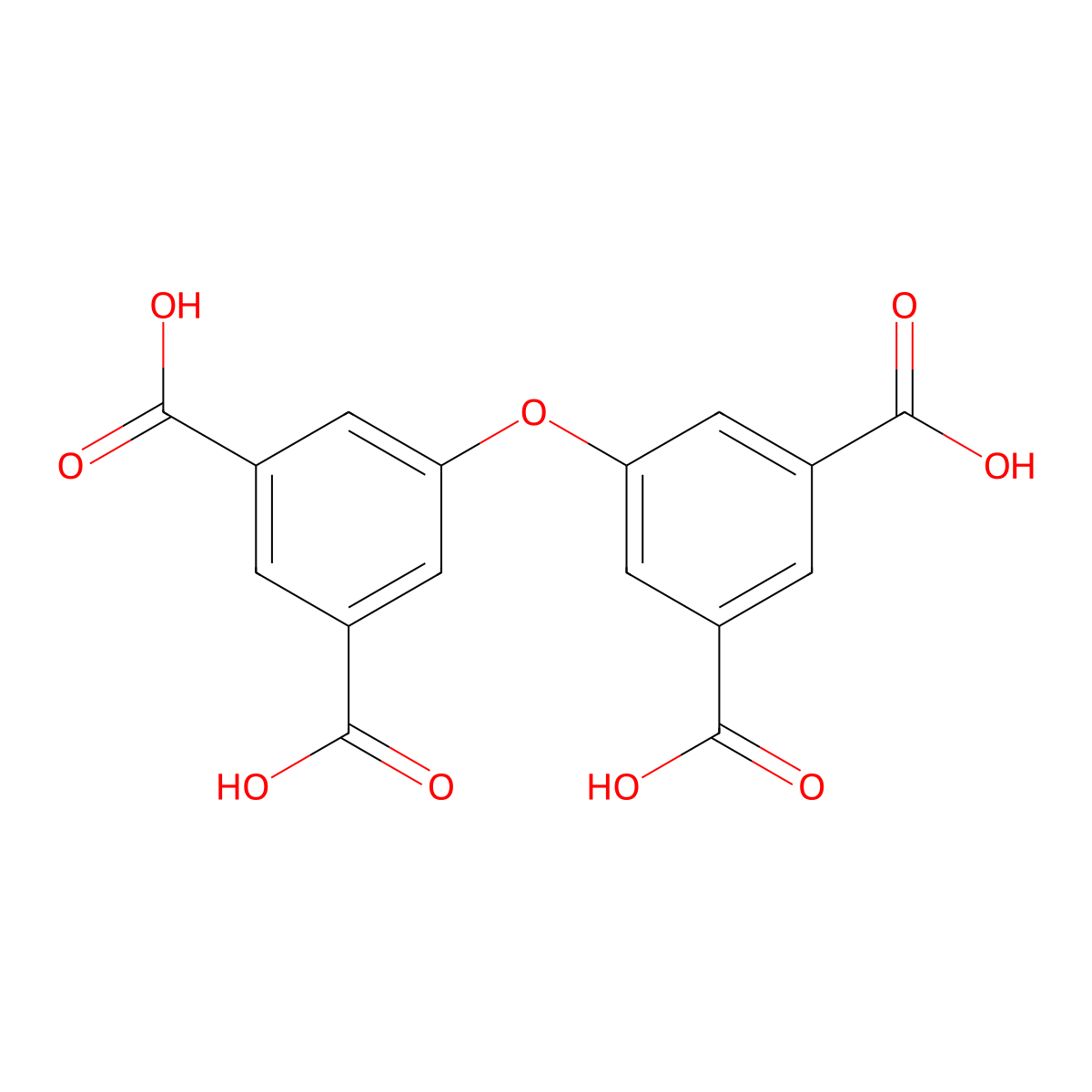 5,5'-Oxydiisophthalic acid molecular structure, CAS 1817605-38-1