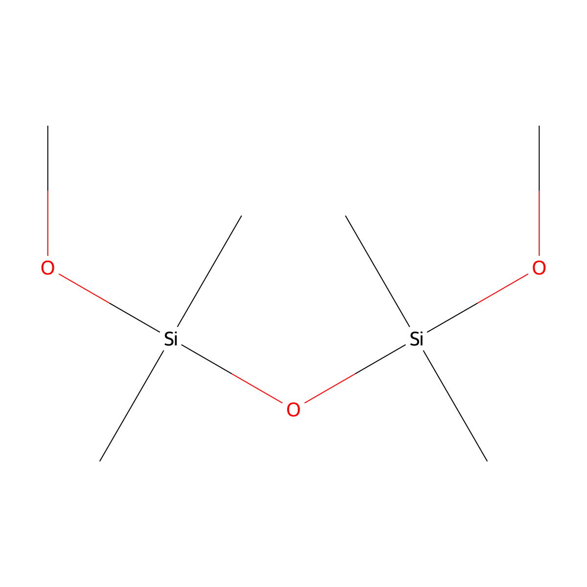 Disiloxane, 1,3-dimethoxy-1,1,3,3-tetramethyl- molecular structure, CAS 18187-24-1