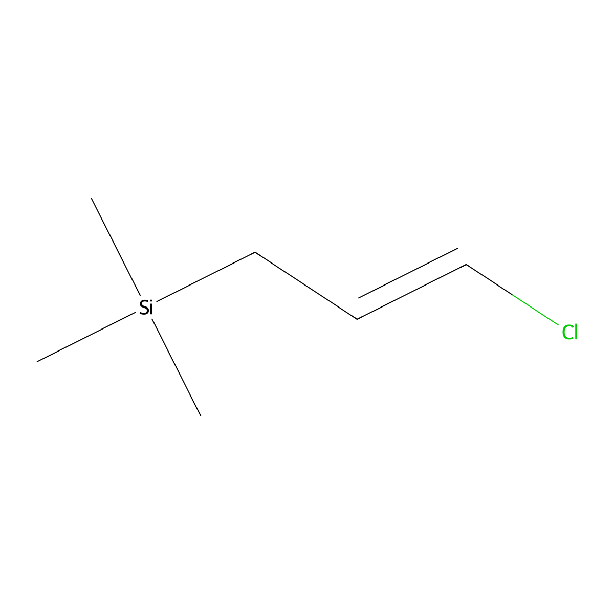 3-Chloroallyltrimethylsilane molecular structure, CAS 18187-39-8