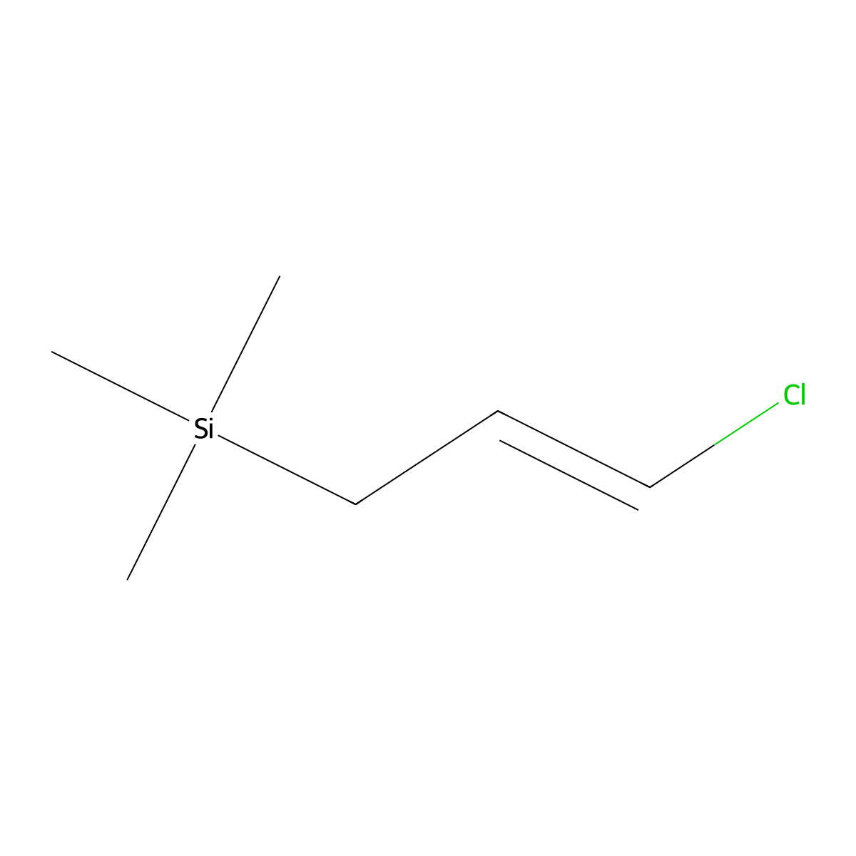 3-Chloroallyltrimethylsilane molecular structure, CAS 18187-39-8