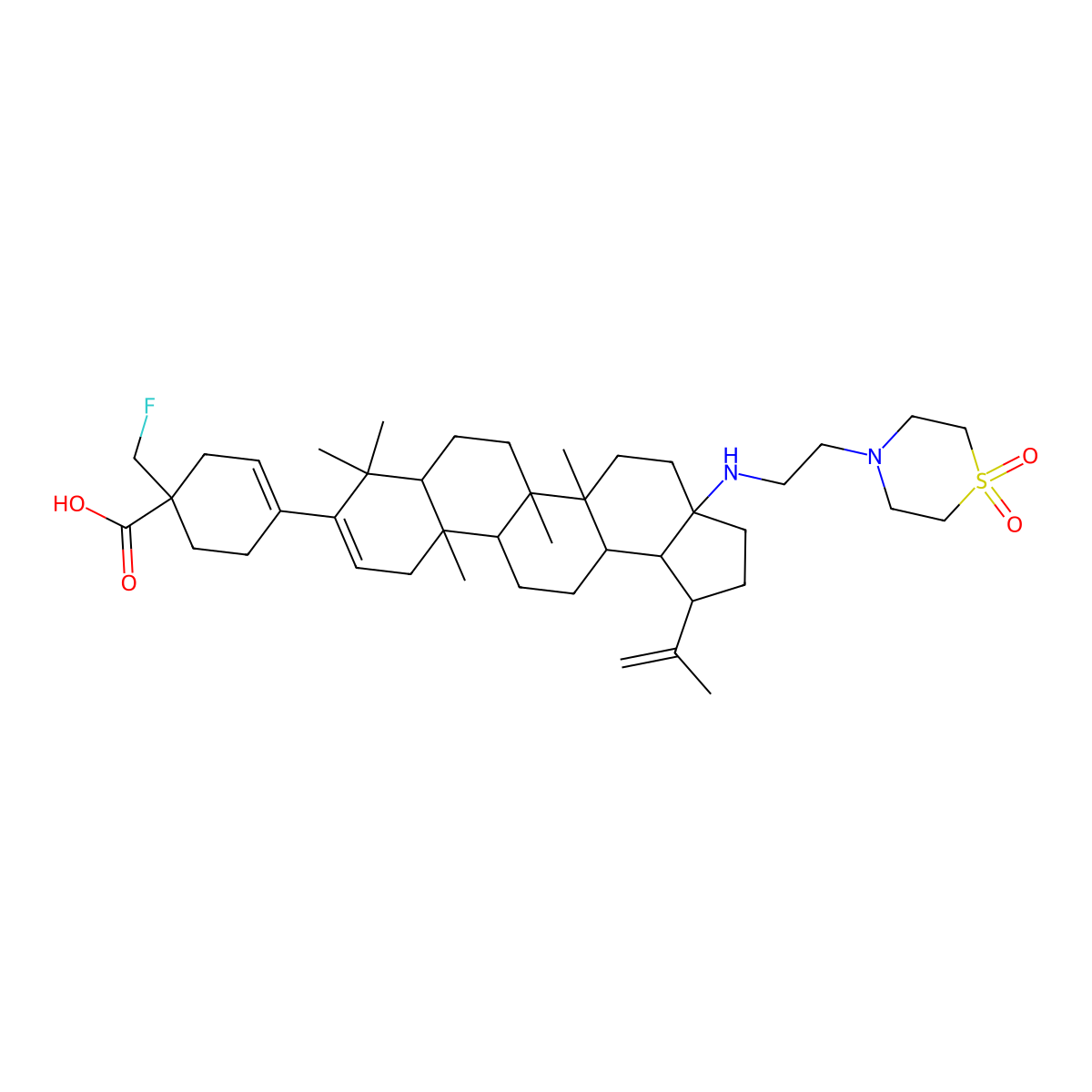 Fipravirimat molecular structure, CAS 1818867-24-1