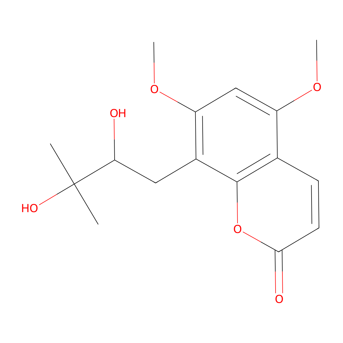 Mexoticin molecular structure, CAS 18196-00-4