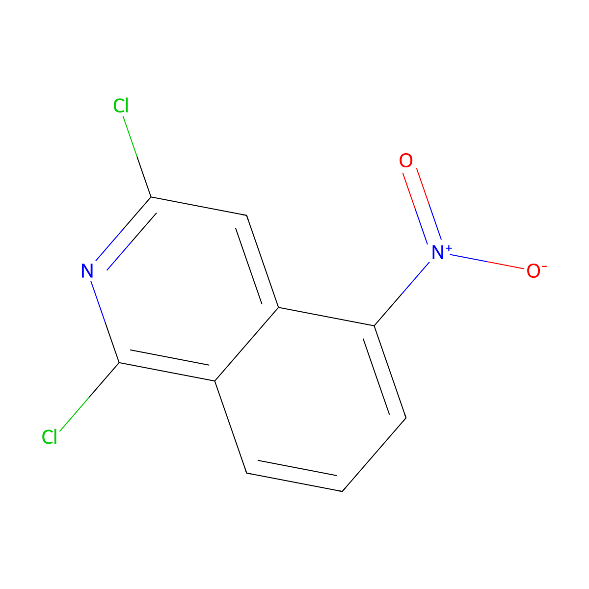 1,3-Dichloro-5-nitroisoquinoline molecular structure, CAS 18203-64-0