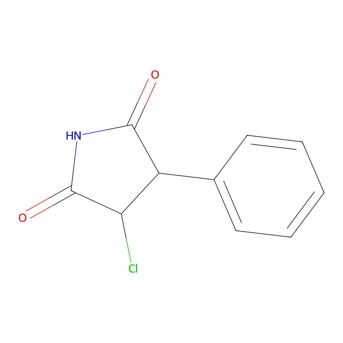 (3R,4S)-3-Chloro-4-phenylpyrrolidine-2,5-dione molecular structure, CAS 1820574-25-1