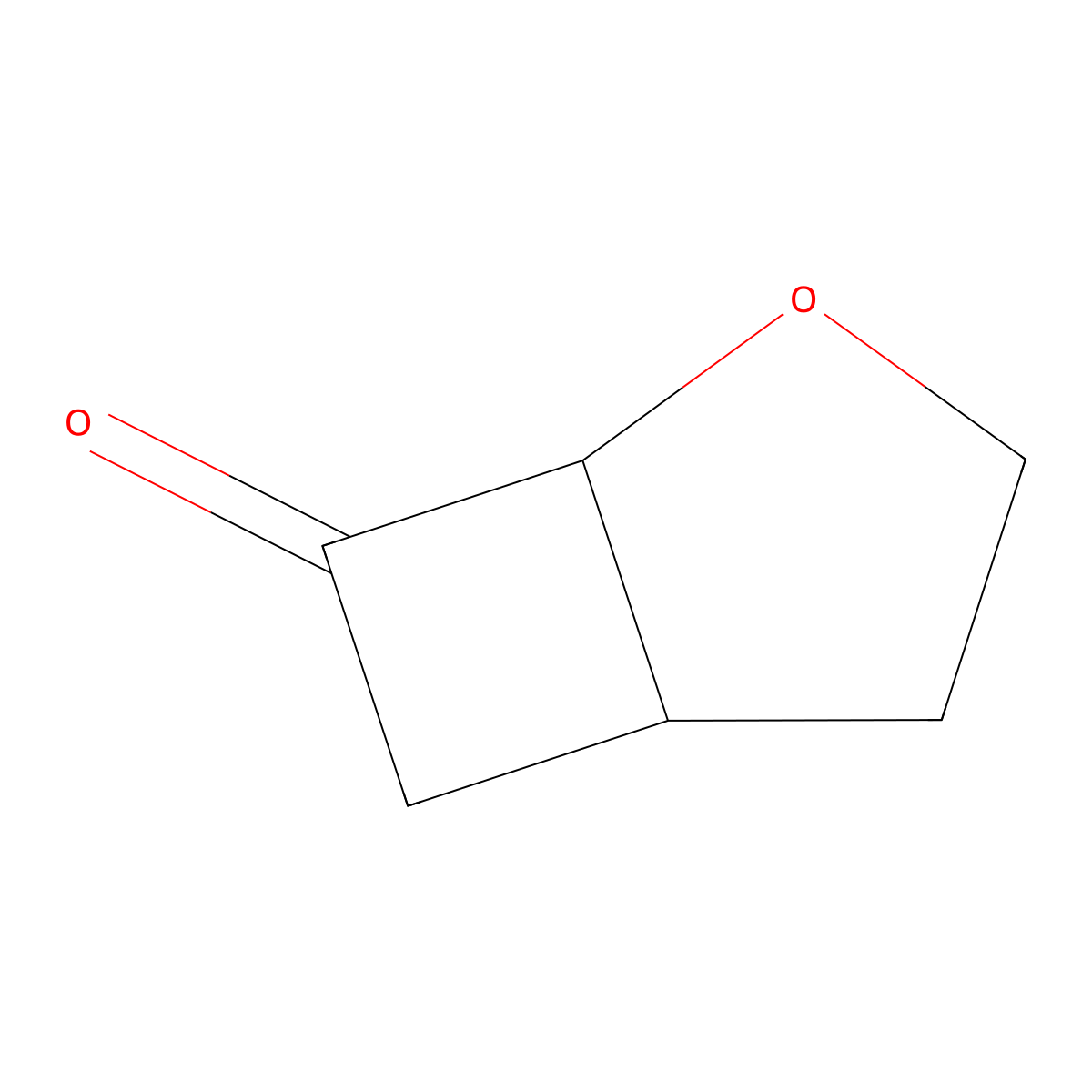 rac-(1R,5R)-2-oxabicyclo(3.2.0)heptan-7-one molecular structure, CAS 1820574-46-6