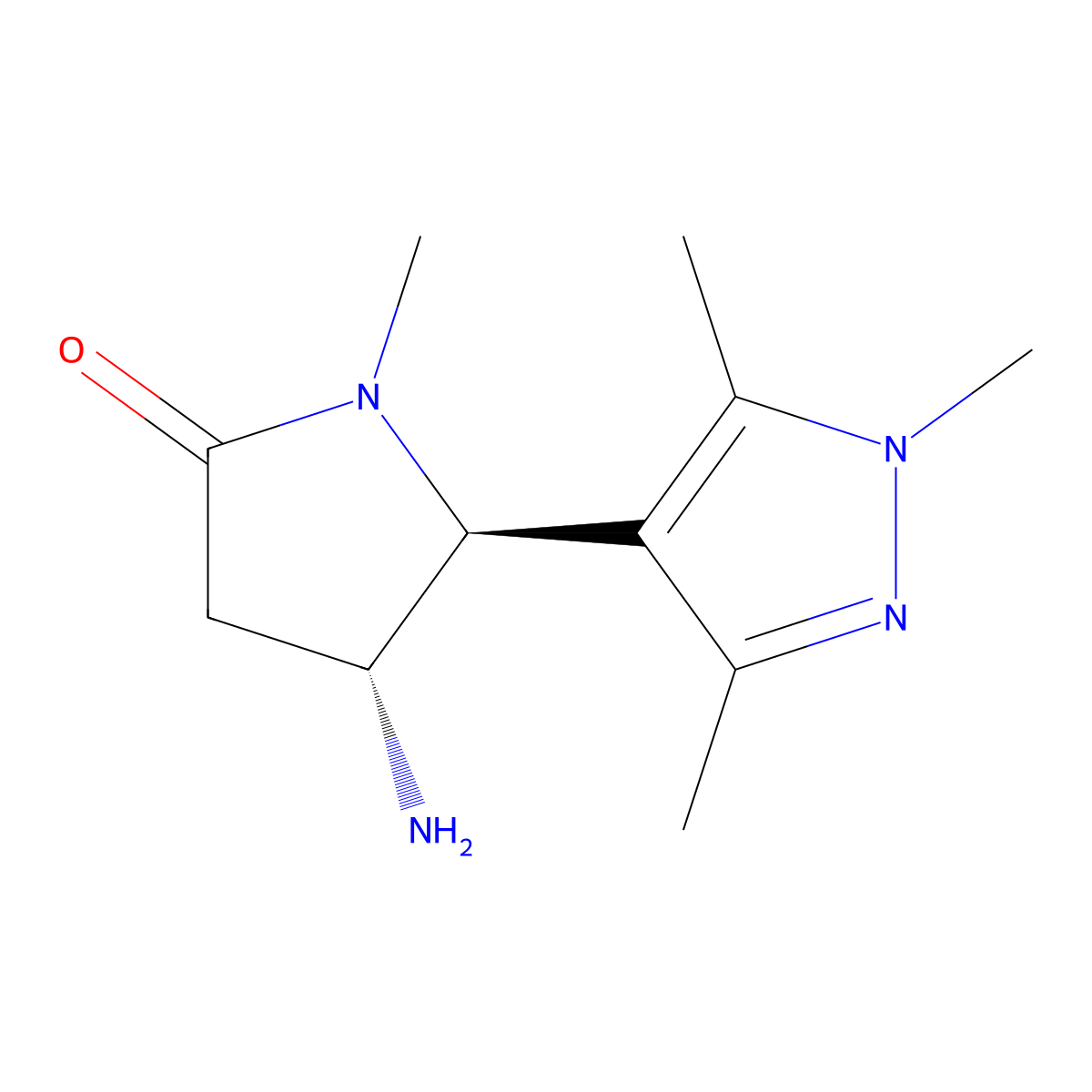 (4R,5S)-4-amino-1-methyl-5-(trimethyl-1H-pyrazol-4-yl)pyrrolidin-2-one molecular structure, CAS 1820583-26-3