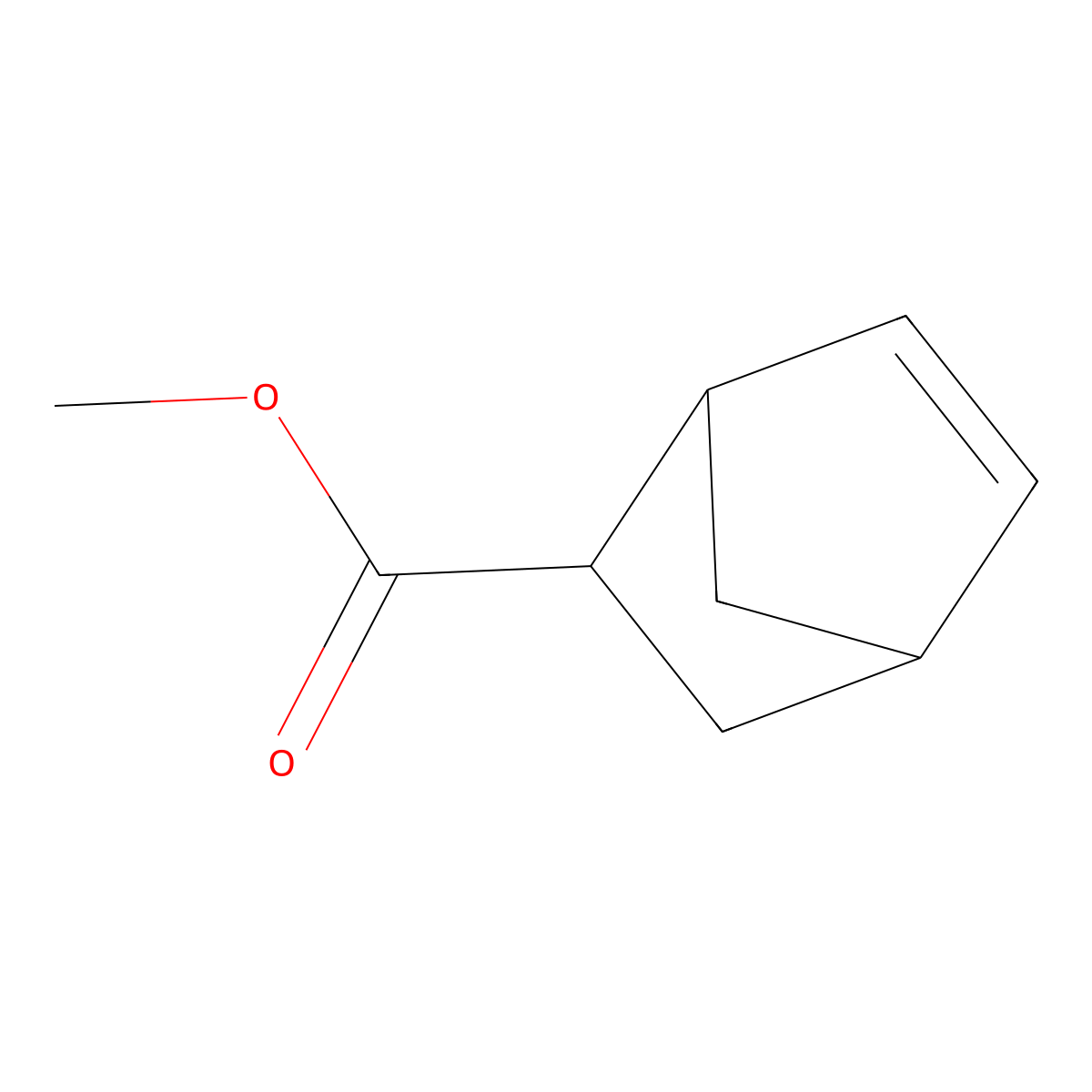 Methyl (1R,4R)-bicyclo[2.2.1]hept-5-ene-2-carboxylate molecular structure, CAS 1820598-65-9