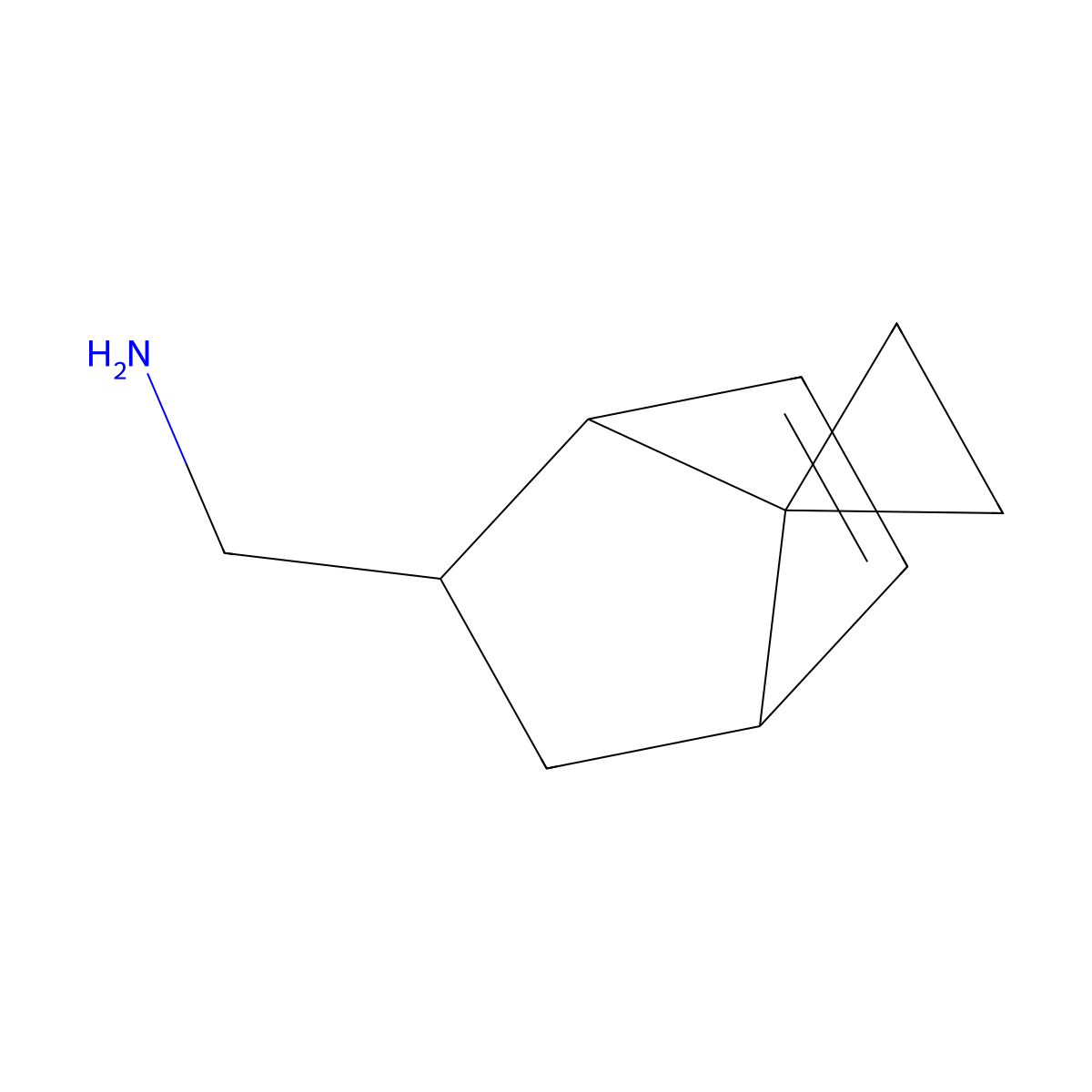 rac-1-[(1R,2S,4S)-spiro[bicyclo[2.2.1]heptane-7,1'-cyclopropane]-5-en-2-yl]methanamine molecular structure, CAS 1820598-88-6