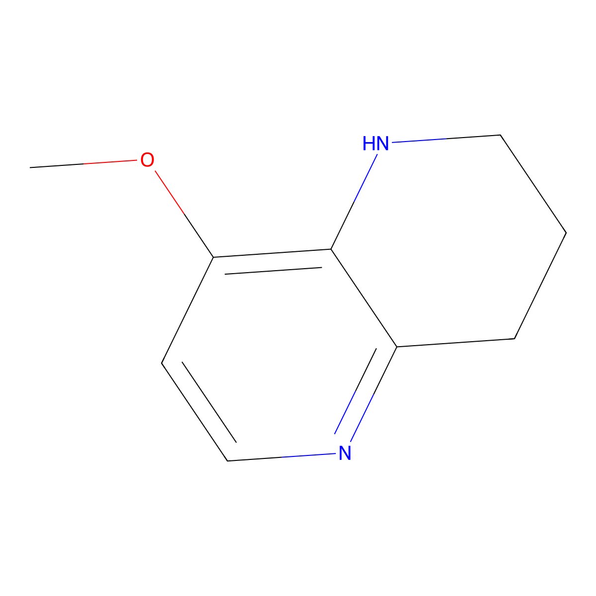 8-Methoxy-1,2,3,4-tetrahydro-1,5-naphthyridine molecular structure, CAS 1820673-53-7