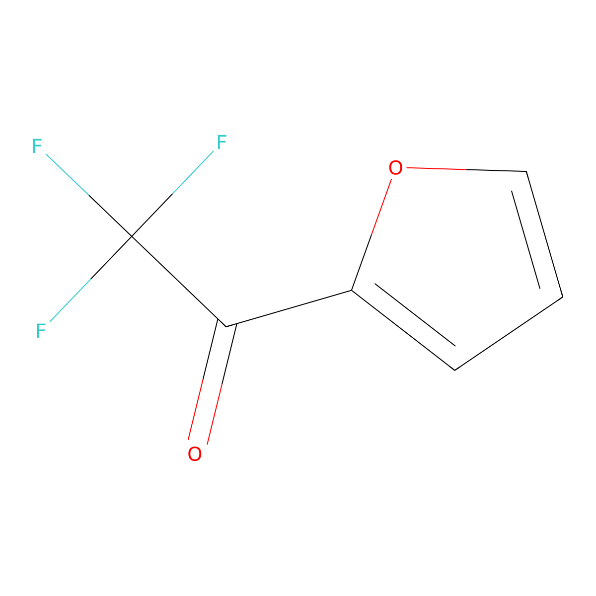 Ethanone, 2,2,2-trifluoro-1-(2-furanyl)- molecular structure, CAS 18207-47-1