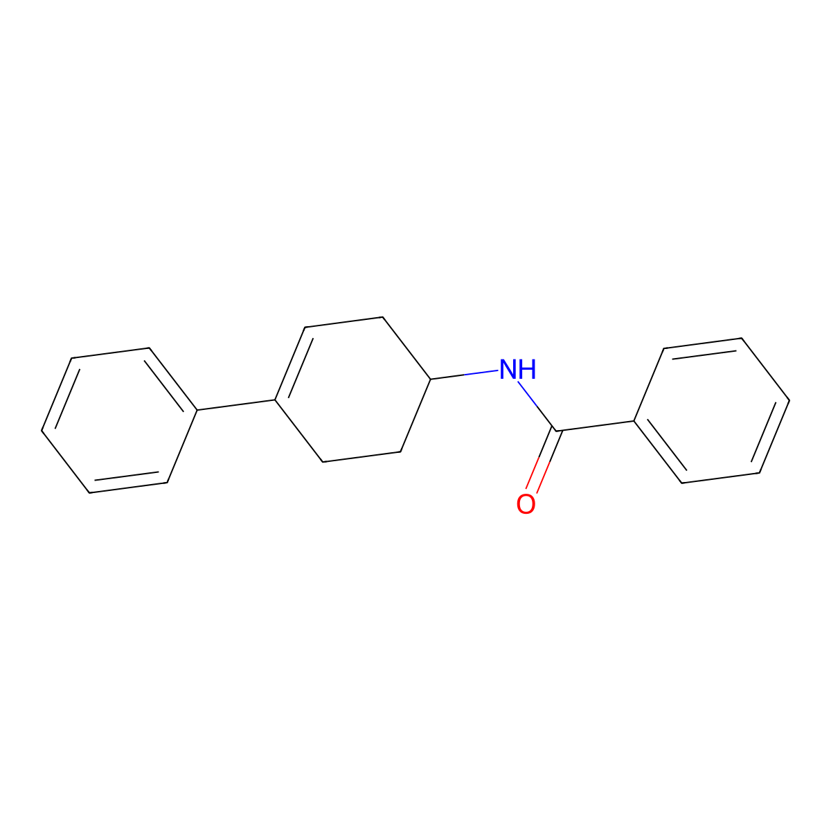 N-(4-Phenylcyclohex-3-EN-1-YL)benzamide molecular structure, CAS 1820711-63-4