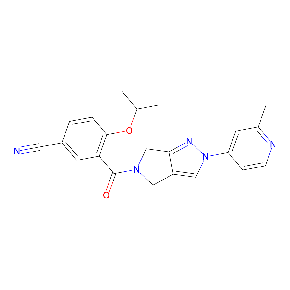 GlyT1 Inhibitor 1 molecular structure, CAS 1820934-93-7