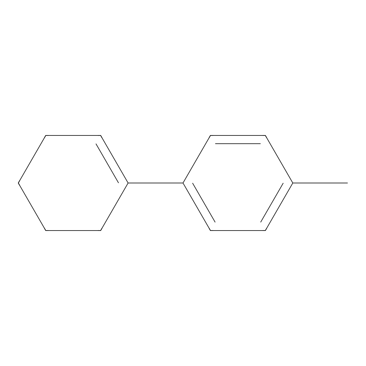 1-(4-Tolyl)-1-cyclohexene molecular structure, CAS 1821-23-4