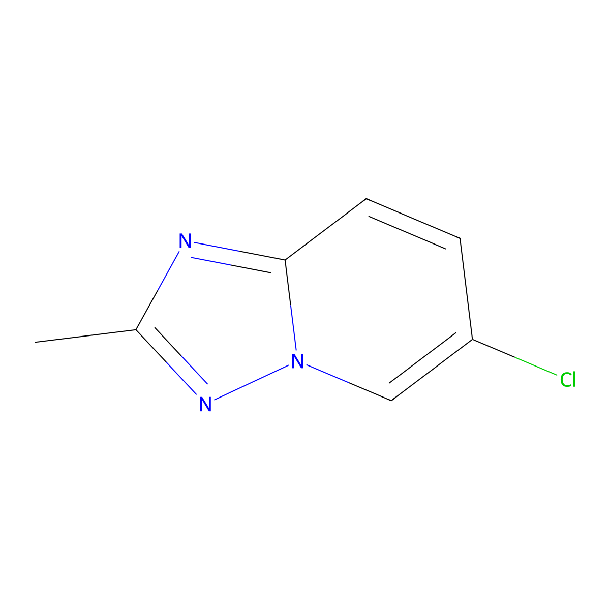 6-Chloro-2-methyl-[1,2,4]triazolo[1,5-a]pyridine molecular structure, CAS 1821248-28-5