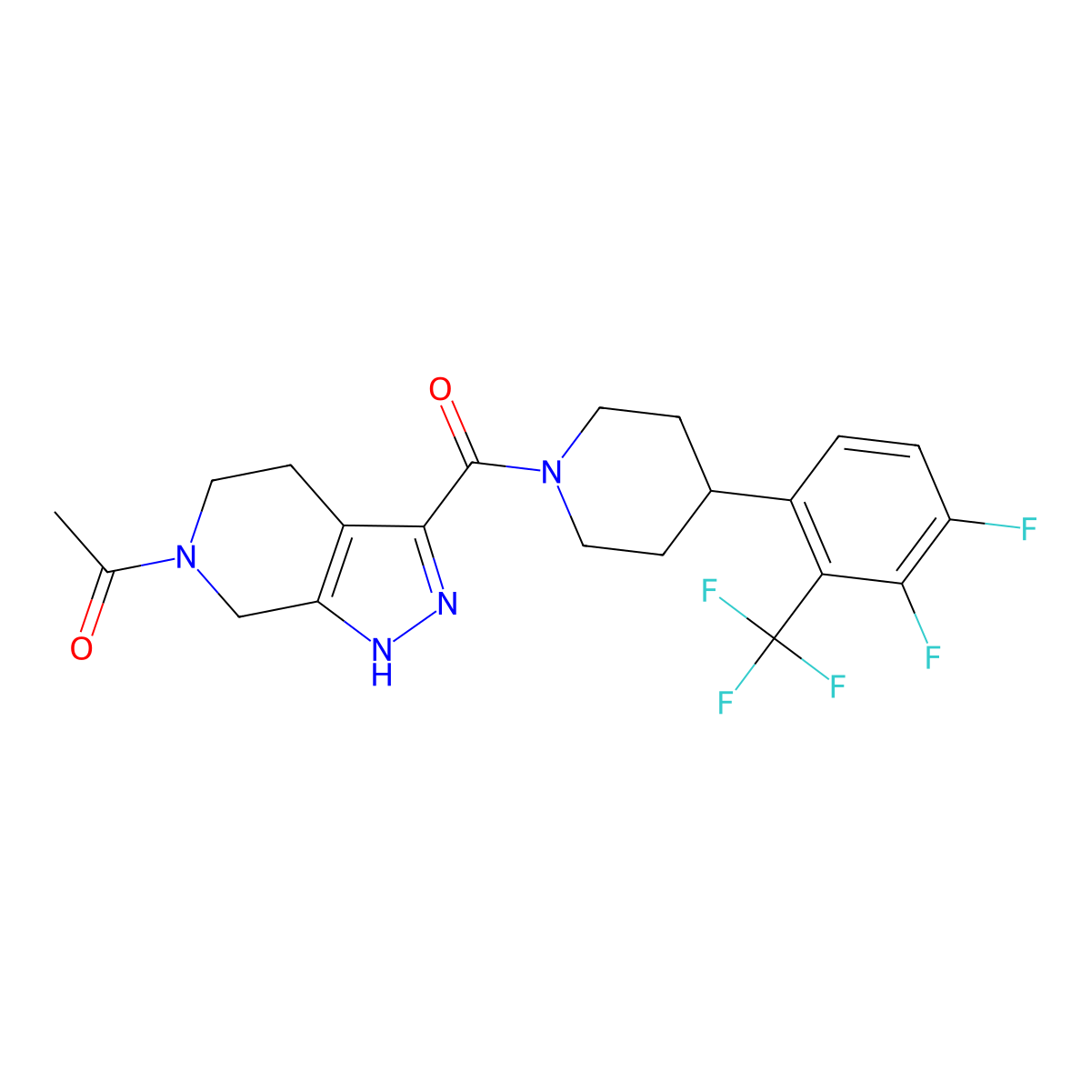 Tinlarebant molecular structure, CAS 1821327-95-0