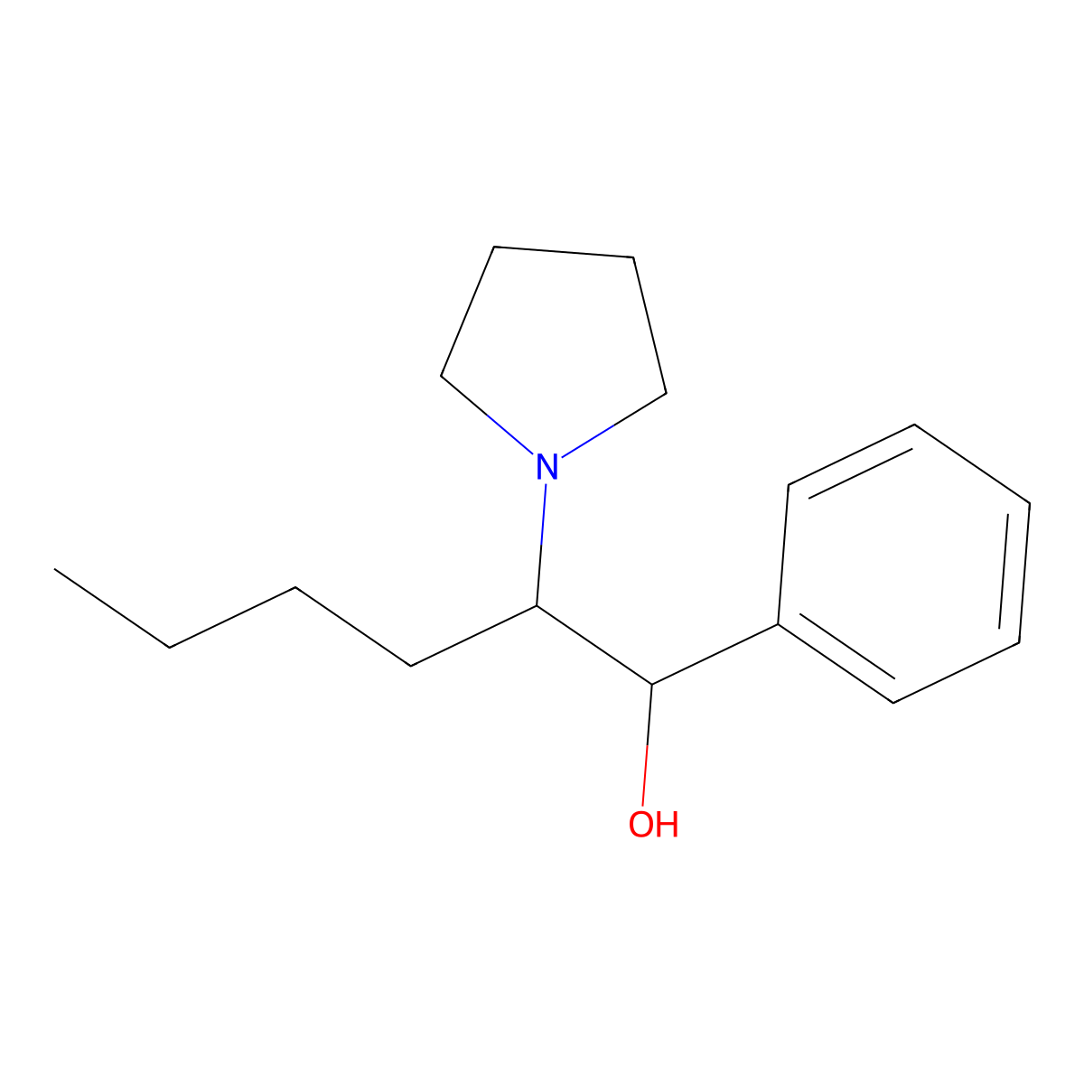 Dihydro-alpha-php molecular structure, CAS 1821459-78-2