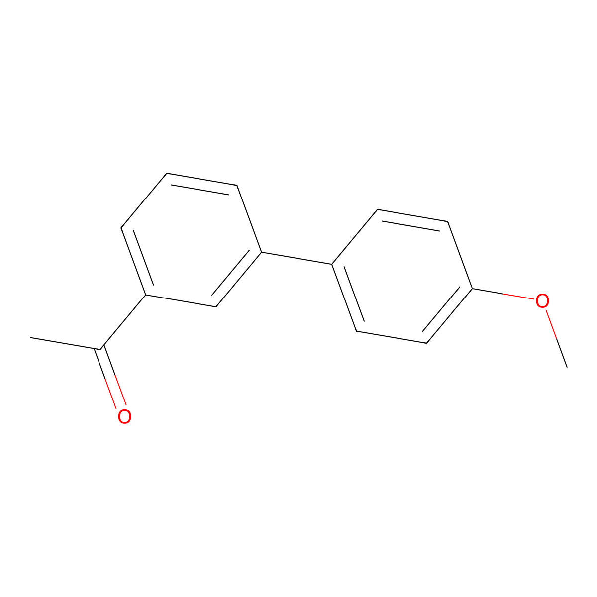 1-(4'-Methoxy[1,1'-biphenyl]-3-yl)ethanone molecular structure, CAS 182169-63-7