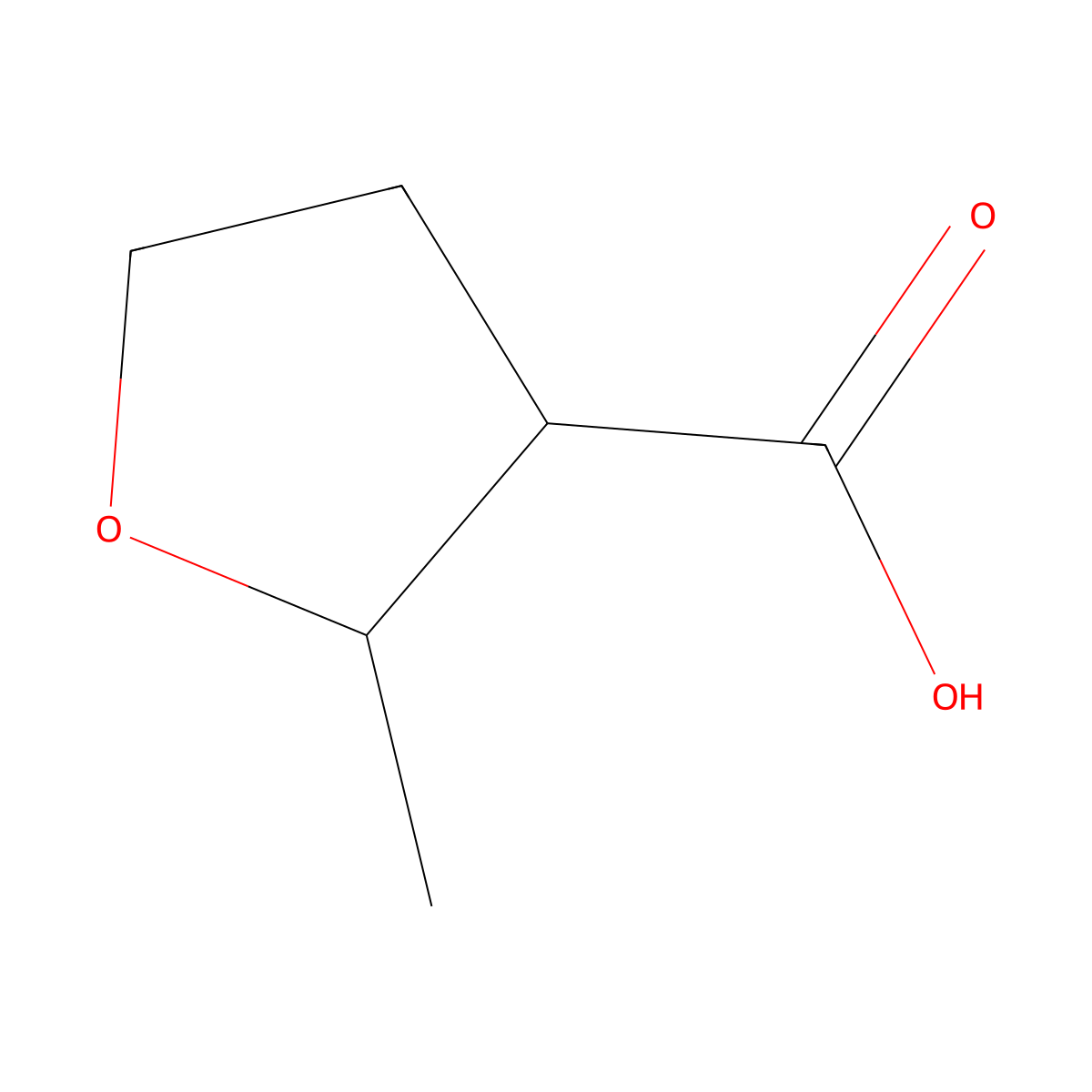 (2S,3R)-2-Methyltetrahydrofuran-3-carboxylic acid molecular structure, CAS 1821760-18-2