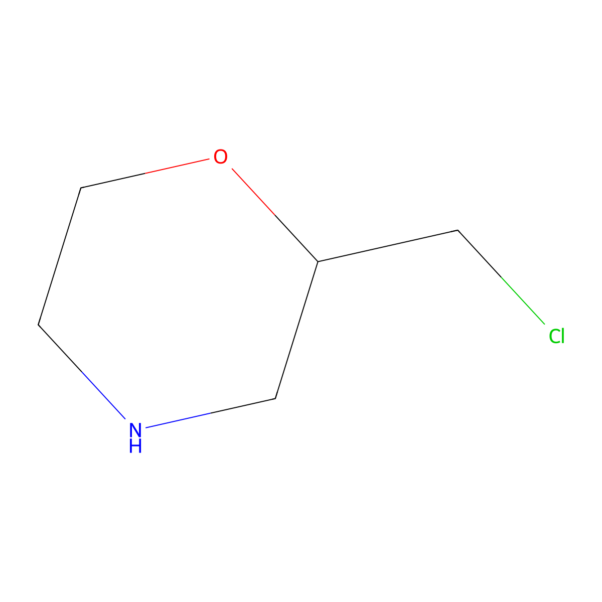(S)-2-(chloroMethyl)Morpholine molecular structure, CAS 1821779-70-7