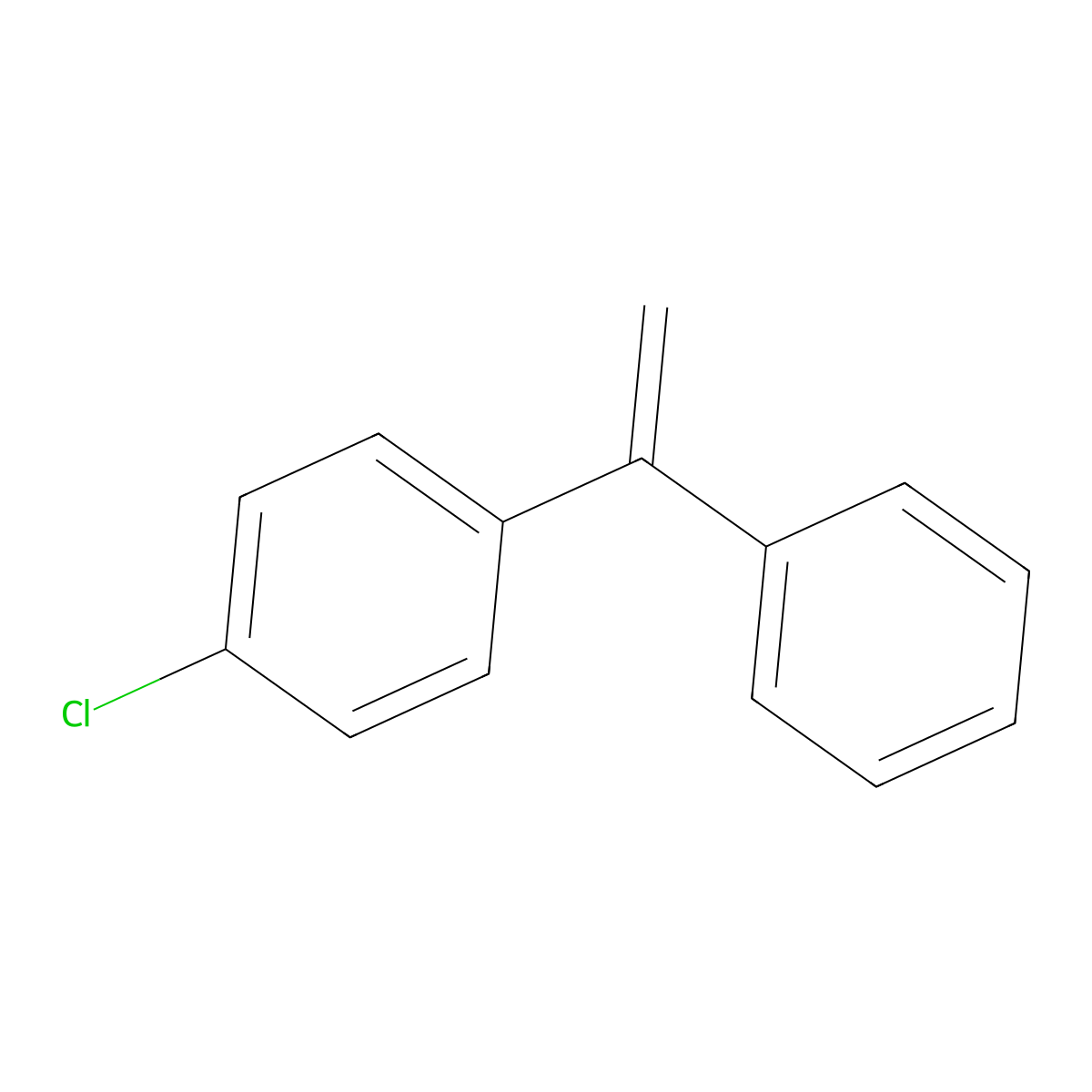 1-Chloro-4-(1-phenylethenyl)-benzene molecular structure, CAS 18218-20-7
