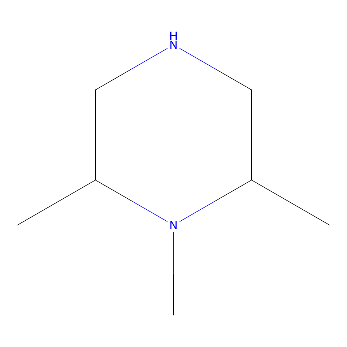 (2R,6R)-1,2,6-Trimethylpiperazine molecular structure, CAS 1821810-33-6