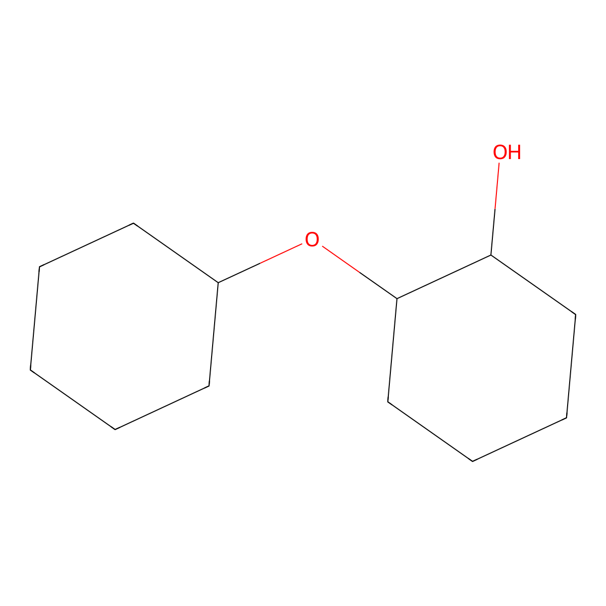 (1S,2S)-2-(cyclohexyloxy)cyclohexan-1-ol molecular structure, CAS 1821815-54-6