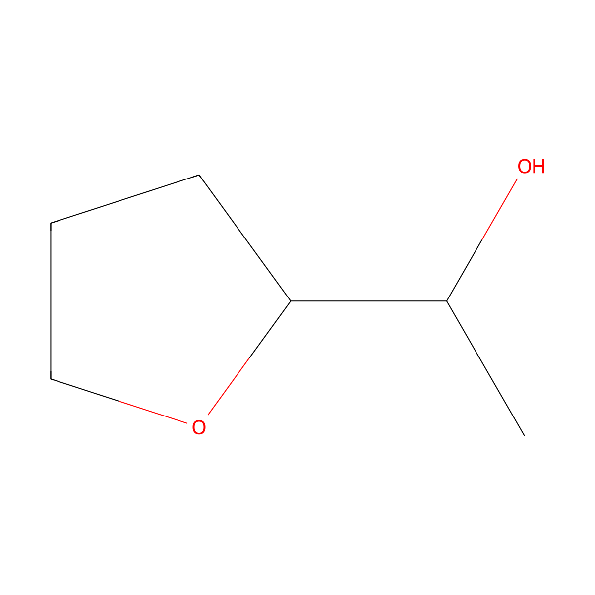 (1R)-1-[(2R)-Oxolan-2-YL]ethan-1-OL molecular structure, CAS 1821816-88-9