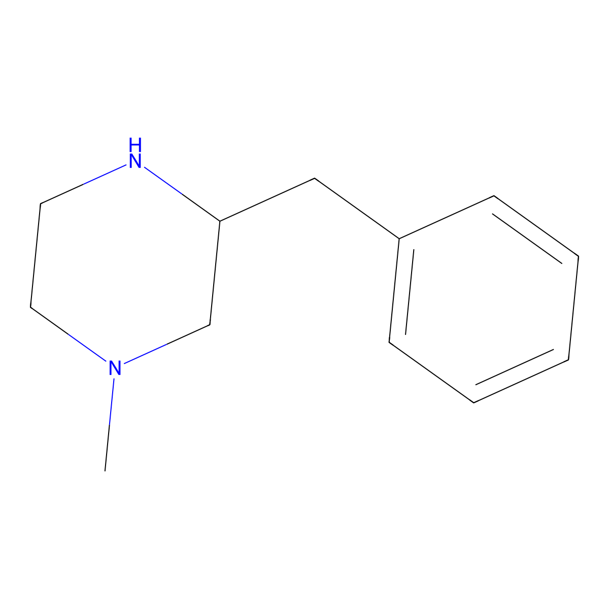 (R)-3-Benzyl-1-methyl-piperazine molecular structure, CAS 1821818-48-7