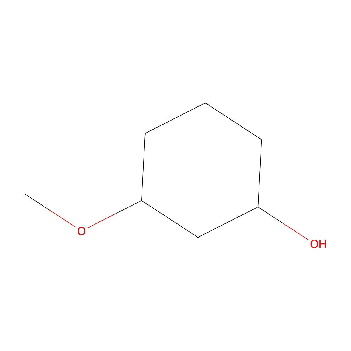 (1R,3S)-3-Methoxycyclohexan-1-ol molecular structure, CAS 1821824-15-0
