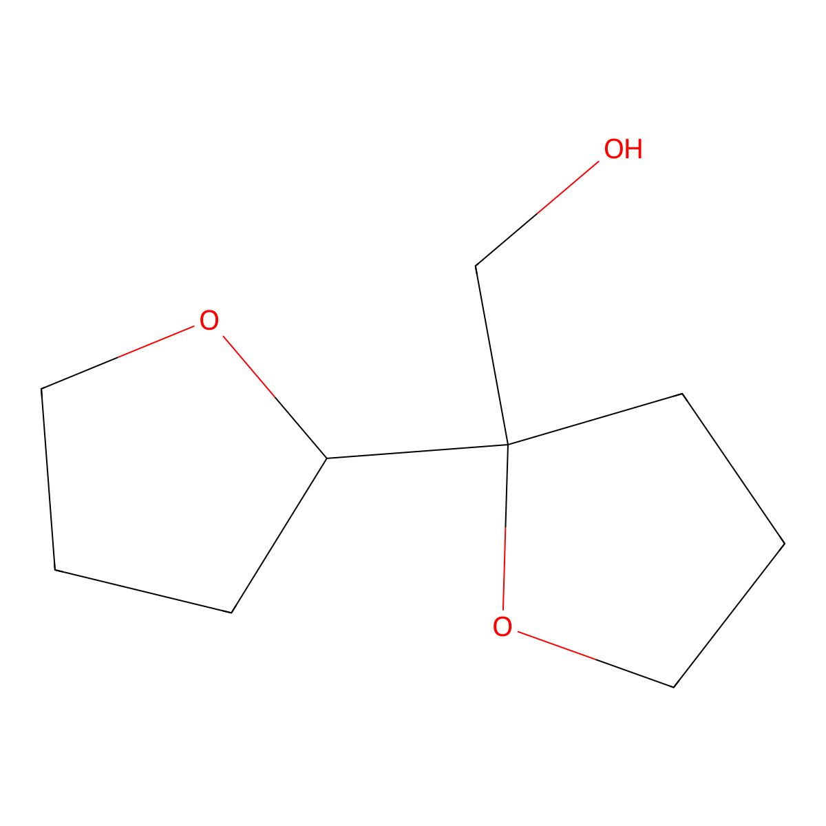 [2-(Oxolan-2-yl)oxolan-2-yl]methanol molecular structure, CAS 1822426-66-3