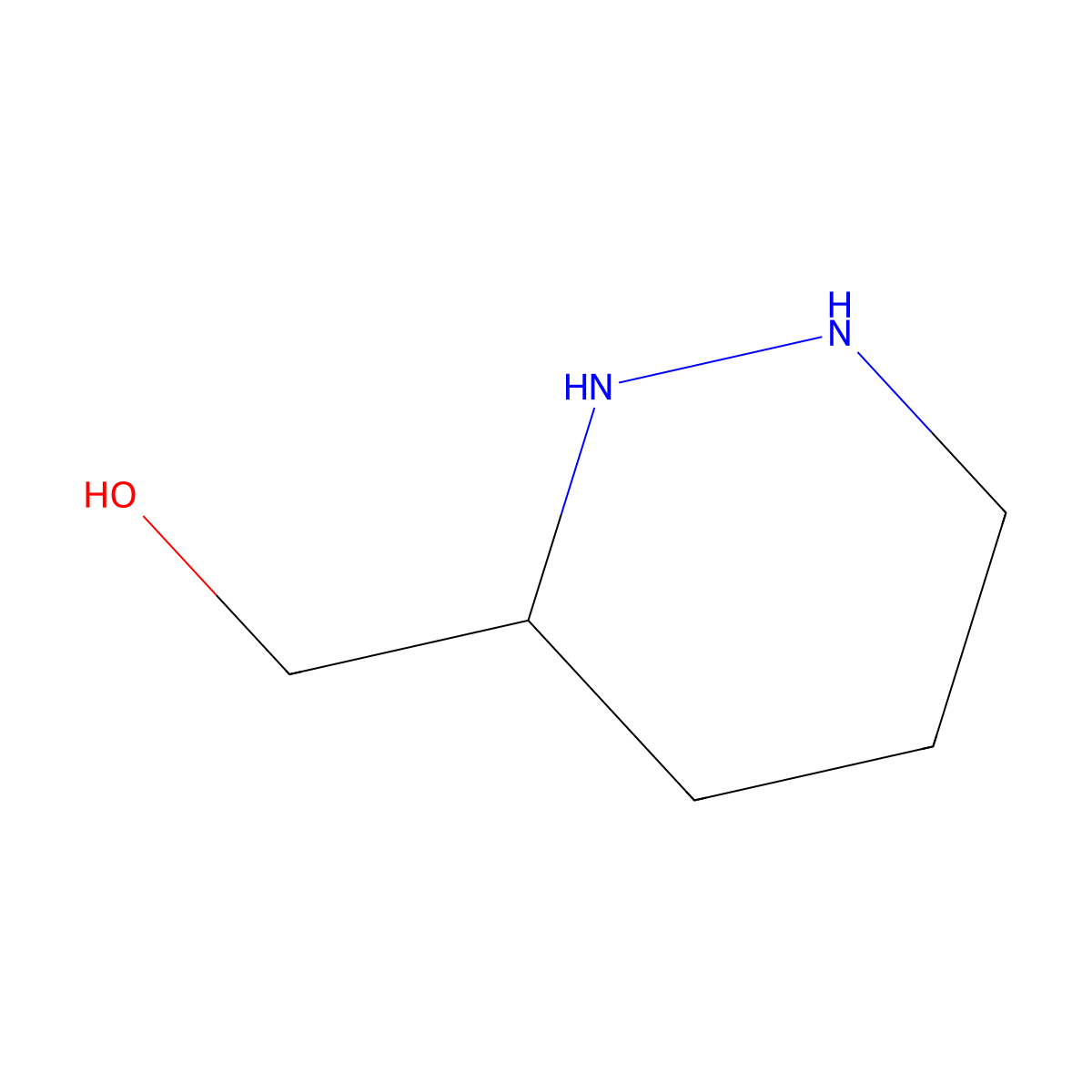 (Hexahydro-pyridazin-3-yl)-methanol molecular structure, CAS 1822488-70-9