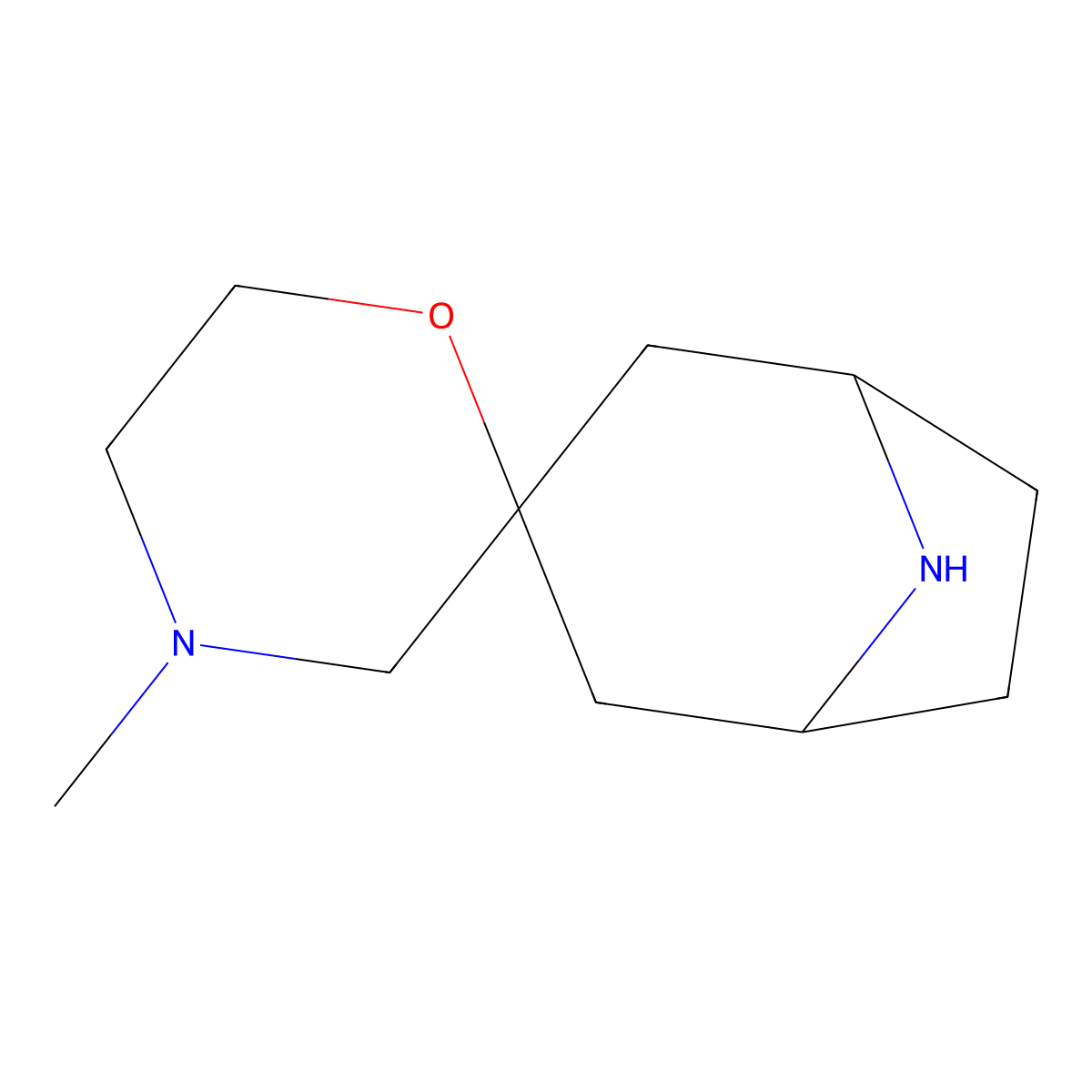 4'-Methyl-8-azaspiro[bicyclo[3.2.1]octane-3,2'-morpholine] molecular structure, CAS 1822538-11-3