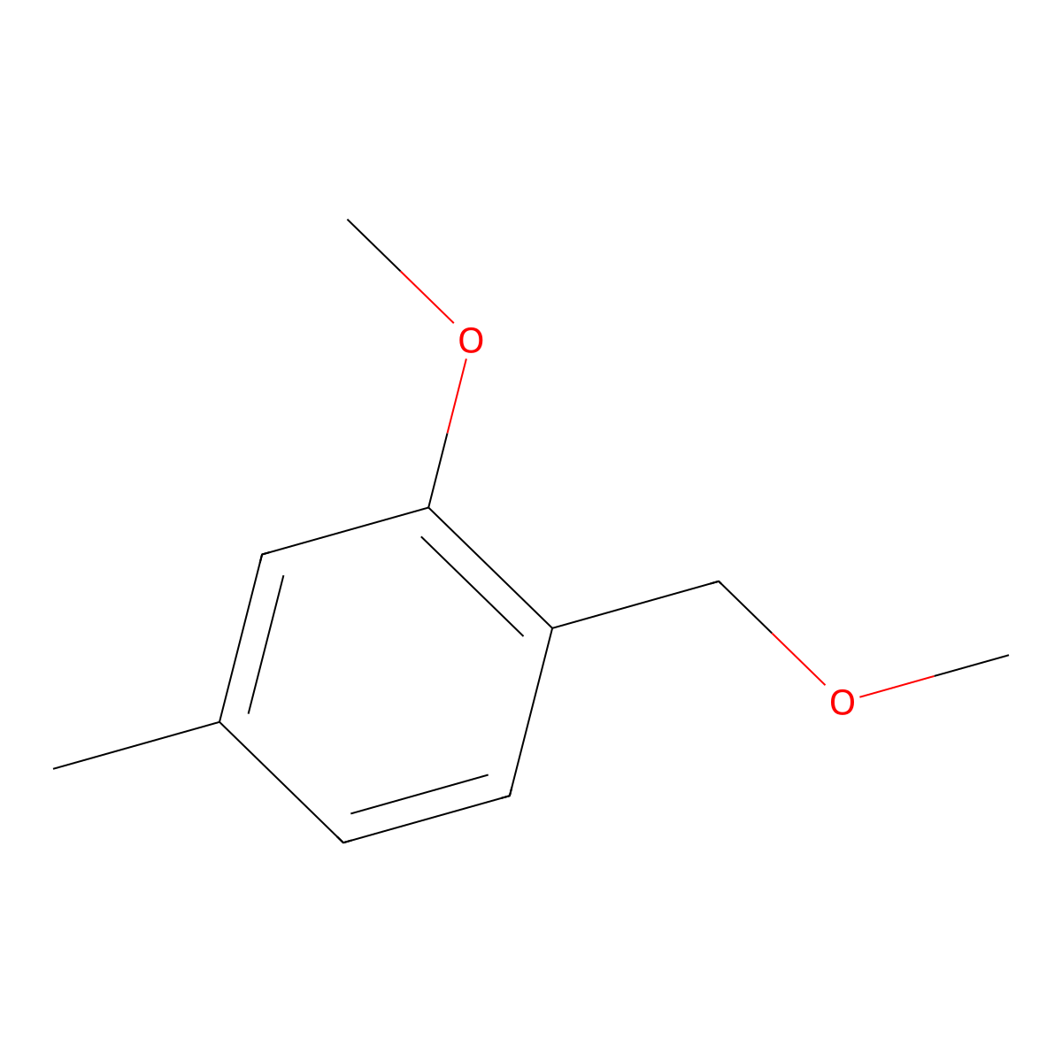 2-Methoxy-1-(methoxymethyl)-4-methylbenzene molecular structure, CAS 1822665-18-8