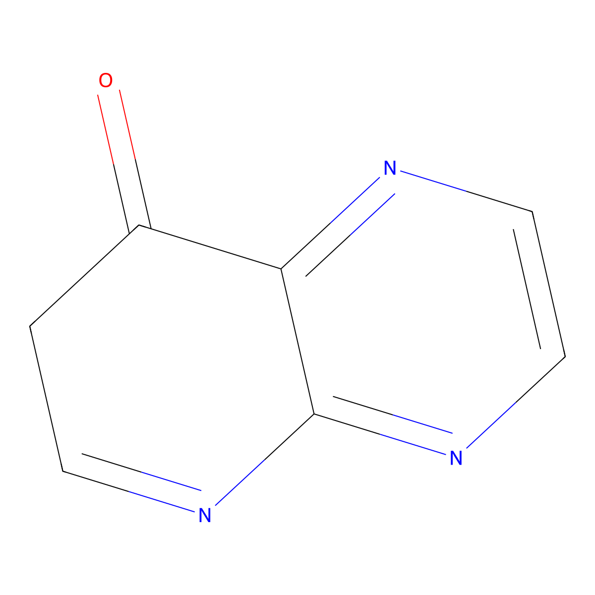 Pyrido[2,3-B]pyrazin-8(7H)-one molecular structure, CAS 1822706-56-8