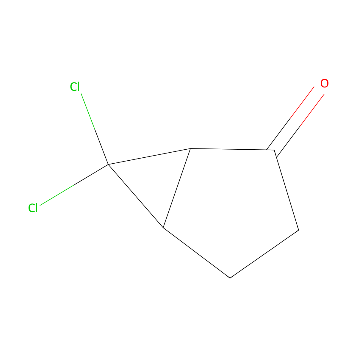 6,6-Dichlorobicyclo[3.1.0]hexan-2-one molecular structure, CAS 1822777-03-6